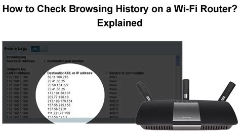 Is it possible to check router history?