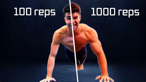 Is it possible to do 1000 pushups?