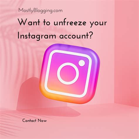 Is it possible to freeze Instagram?