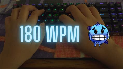 Is it possible to get 180 wpm?
