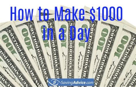 Is it possible to make $1000 a day?