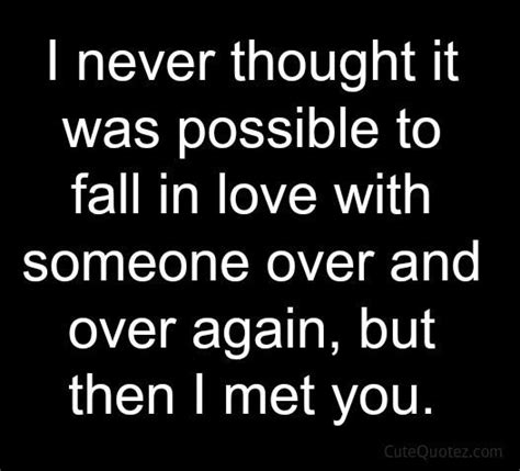 Is it possible to never fall in love with someone?