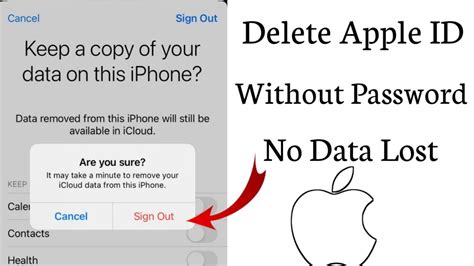 Is it possible to remove Apple ID without password?