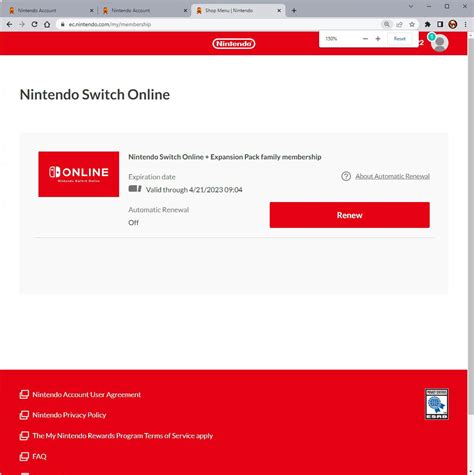 Is it possible to share Nintendo online?
