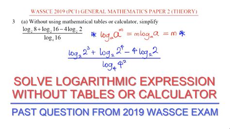 Is it possible to solve logs without a calculator?