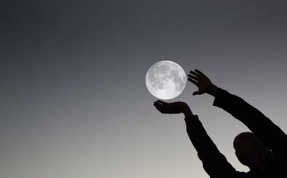 Is it possible to touch the Moon?