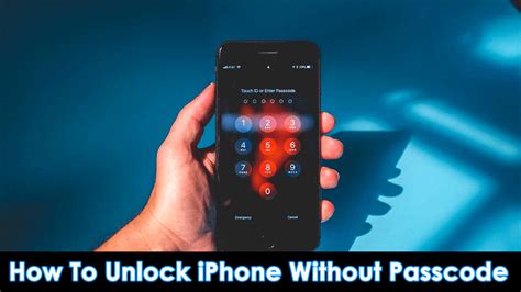 Is it possible to unlock iPhone without passcode without losing data?