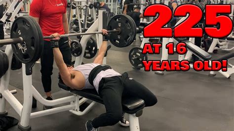 Is it rare for a 15 year old to bench 225?