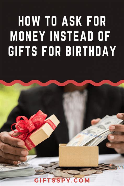 Is it rude to ask for money for kids birthday?