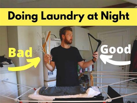 Is it rude to do my laundry at night?