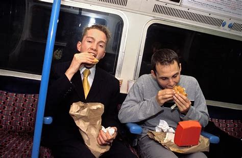 Is it rude to eat on a train?