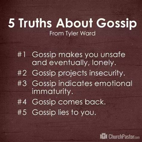Is it rude to gossip about someone?