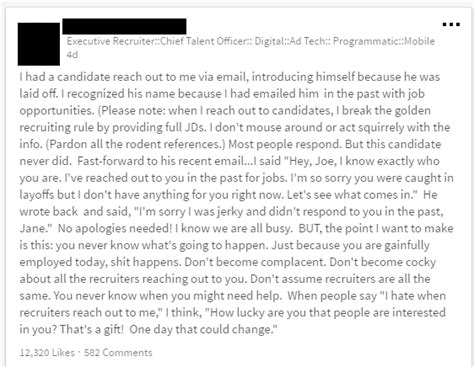 Is it rude to not respond to recruiters?
