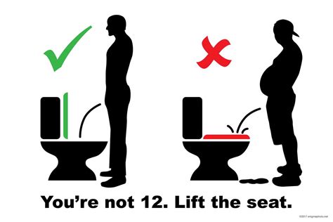 Is it rude to pee standing up?