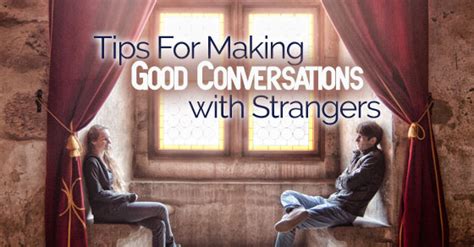 Is it rude to start a conversation with a stranger?