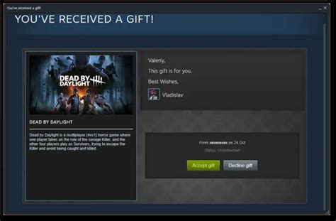 Is it safe to accept gifts on Steam?