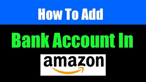 Is it safe to add bank account to Amazon?