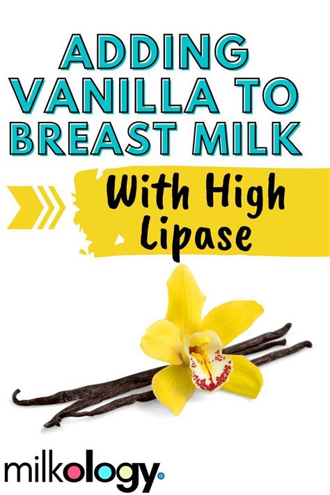 Is it safe to add vanilla to breast milk?