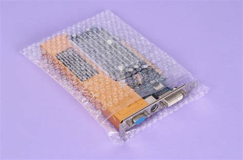 Is it safe to bubble wrap a graphics card?