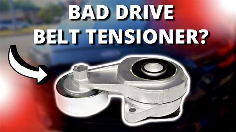 Is it safe to drive with a bad belt tensioner?