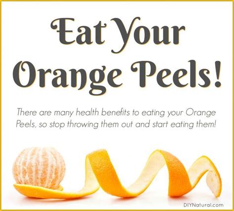 Is it safe to eat a raw orange peel?