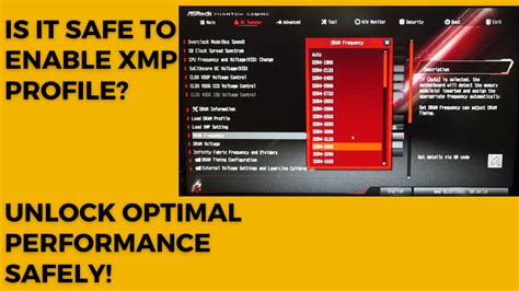 Is it safe to enable XMP?