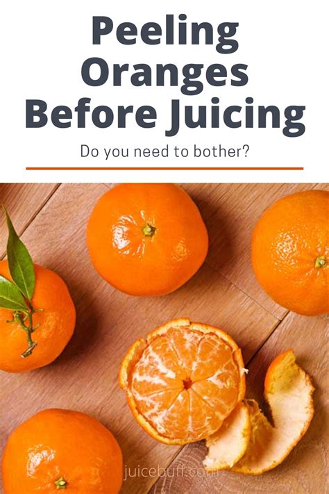 Is it safe to juice orange peels?