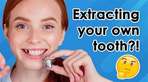 Is it safe to pull your own tooth out?