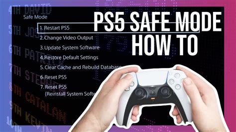 Is it safe to put PS5 in safe mode?