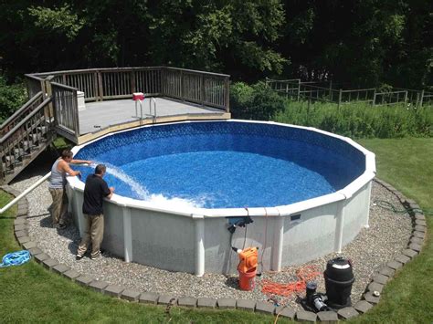 Is it safe to put an above ground pool on concrete?