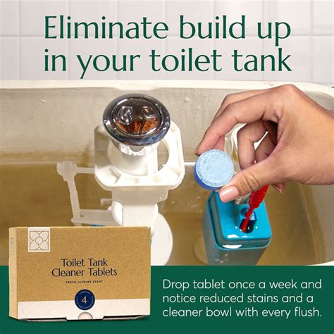 Is it safe to put tablets in toilet tank?