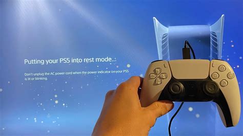 Is it safe to turn off ps5 while playing games?