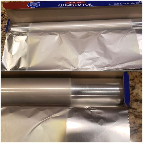 Is it safe to use Discoloured aluminium foil?