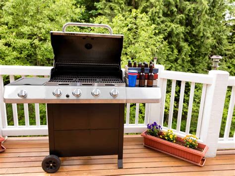 Is it safe to use a charcoal grill on a wooden deck?