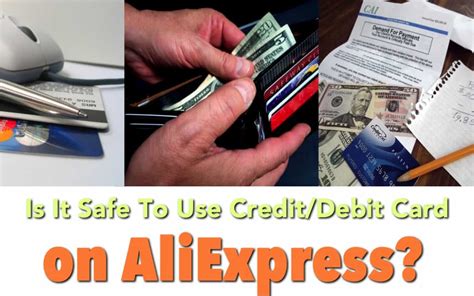 Is it safe to use a credit card on AliExpress?