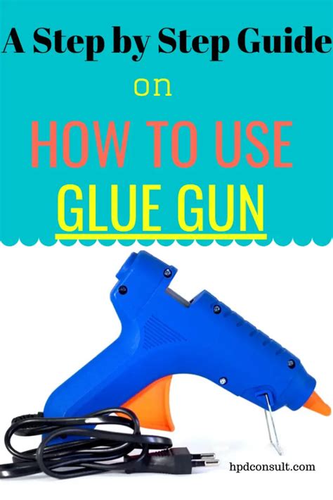 Is it safe to use a glue gun?