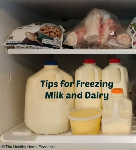 Is it safe to use milk that froze?