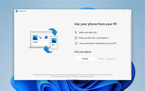 Is it safe to use phone link on PC?