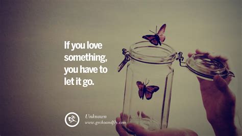 Is it true if you love something let it go?