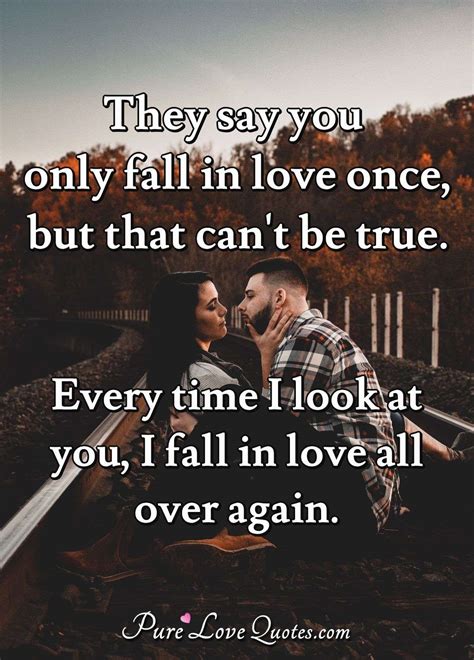 Is it true that men only fall in love once?