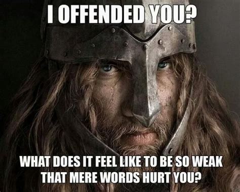 Is it weak to be offended?