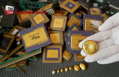 Is it worth extracting gold from computers?