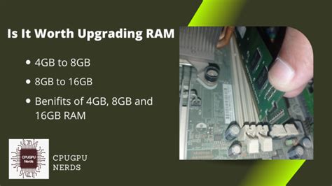 Is it worth upgrading from 4gb to 16GB RAM?