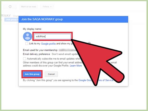 Is joining Google Group safe?