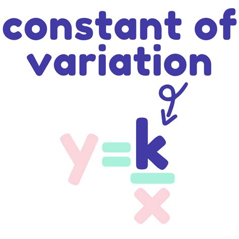 Is k the constant of variation?
