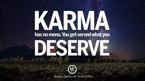 Is karma a revenge?