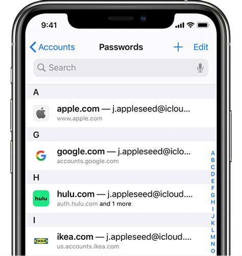 Is keeping passwords saved with Apple safe?