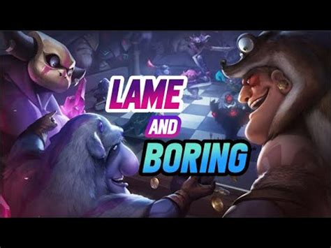 Is lame and boring the same?