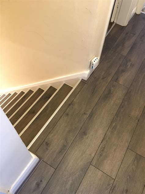 Is laminate flooring on stairs slippery?