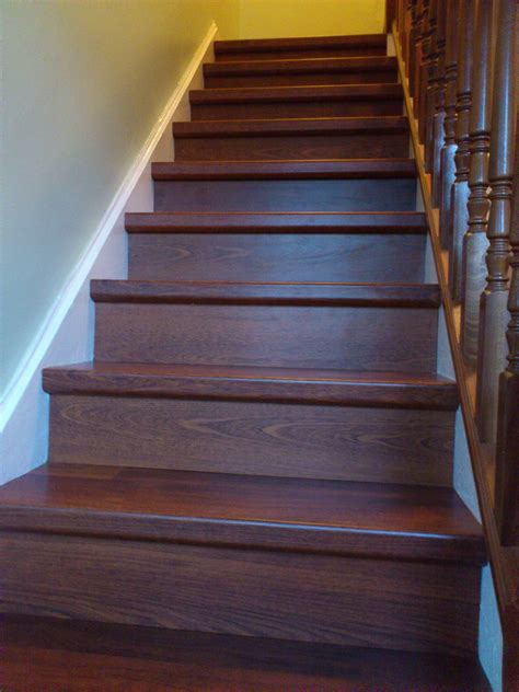 Is laminate or vinyl better for stairs?